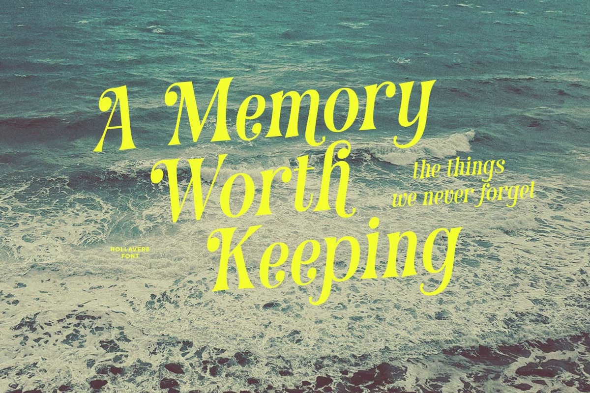 Hollavere – Old Book Serif Font, a Serif Font by Letterhend Studio (Photo 6 of 11)