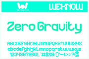The Rain font, a Sans Serif Font by weknow (Thumbnail 2 of 8)