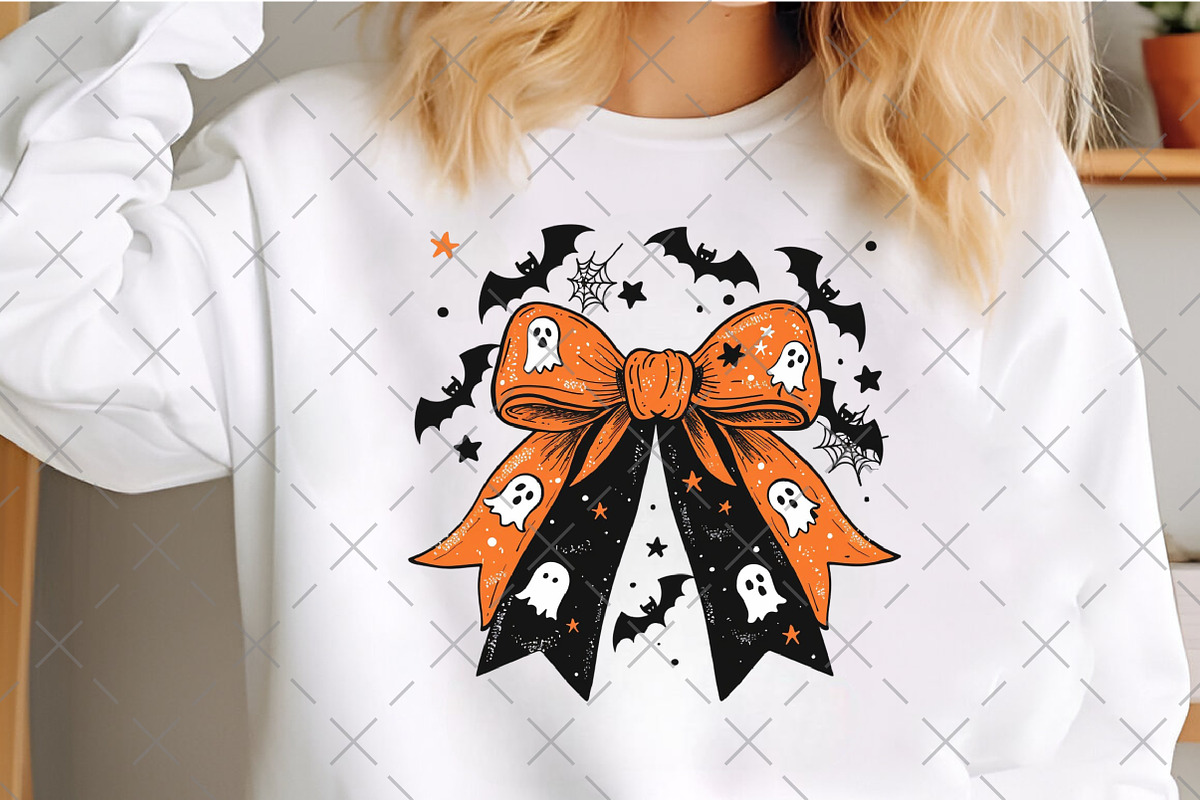 Spooky Bow PNG, an Illustration by Craft Nest (Photo 4 of 6)