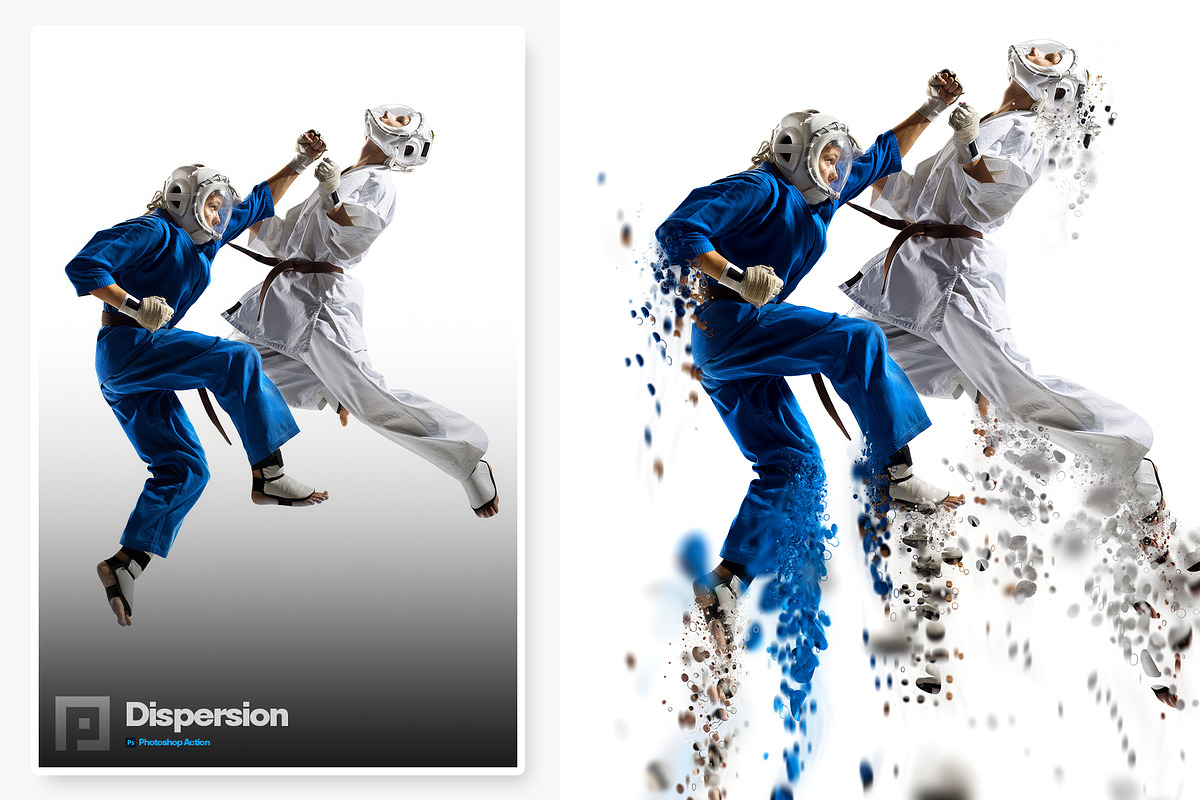 Dispersion Photoshop Action, an Action Add-On by Shovajit (Photo 7 of 8)