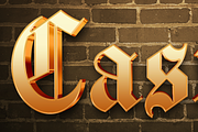 Castle 3D Editable Text Effect, a Layer Style Add-On by AKart (Thumbnail 2 of 2)