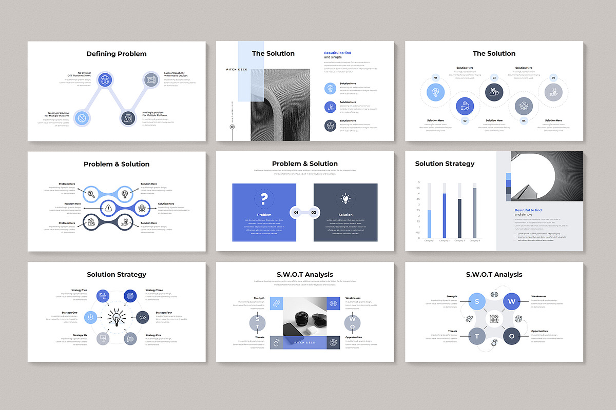 Pitch-Deck Presentation Template, a Presentation Template by GenerousArt (Photo 20 of 38)