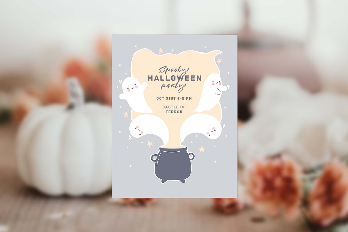 Fall & Halloween clipart. Autumn set, a Seasonal Illustration by VerAna (Photo 12 of 20)
