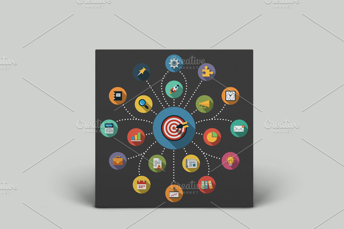 Business Flat Icons, an Icon by Creative Ink (Photo 3 of 3)