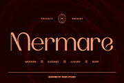Mermare Modern Elegant Serif Font, a Serif Font by Rasio Studio (Thumbnail 1 of 11)