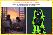 Procreate Retro Pixel Art Brushes, a Brush Add-On by nikiartcorner (Thumbnail 7 of 7)