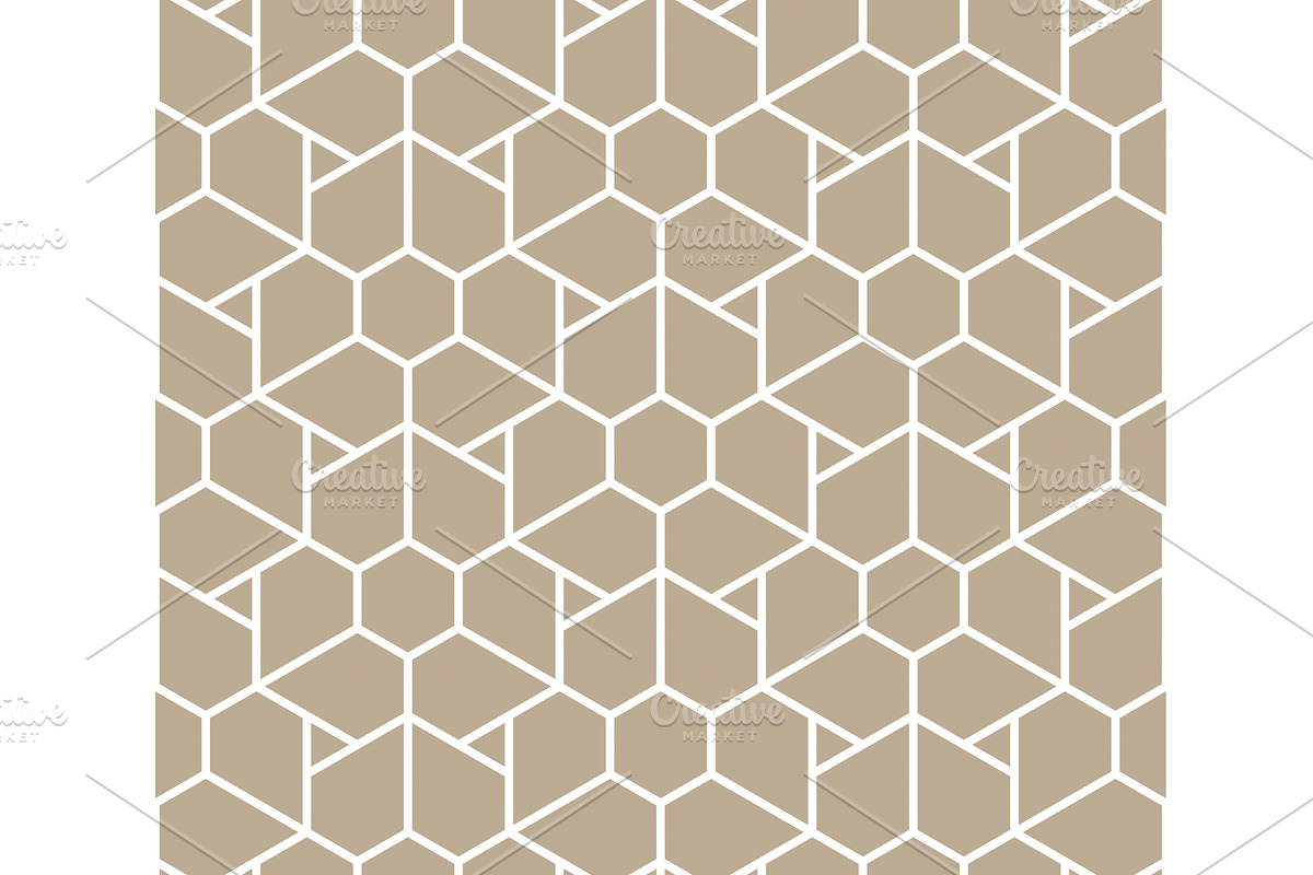 The geometric pattern with lines, a Decorative Illustration by RODINA (Photo 1 of 3)