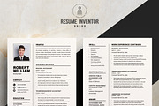 Accountant Resume Template, a Resume Template by ResumeInventor (Thumbnail 2 of 7)
