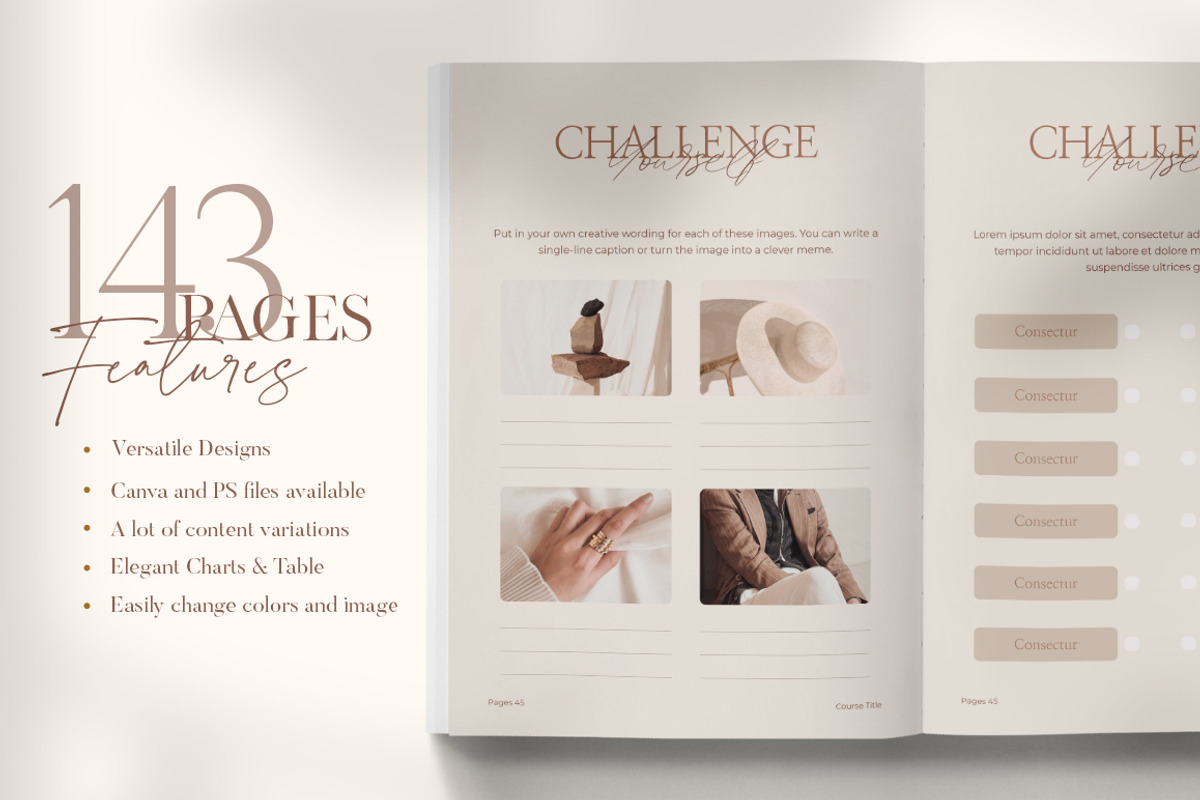 WorkBook Creator for Coach CANVA PS, a Magazine Template by Eviory (Photo 18 of 49)