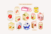 PICNIC! Whimsical Hand Drawn Pastry, a Food Illustration by Artflorara (Thumbnail 7 of 11)