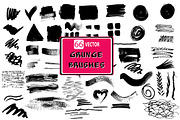 66_Grunge_brushes_set_1, a Brush Add-On by redstudio (Thumbnail 1 of 5)