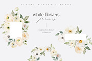 FLORAL WINTER BOX Watercolor Bundle, a Seasonal Illustration by Muse Artist (Thumbnail 6 of 95)