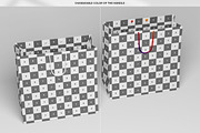 Medium Cardboard Shopping Bag MockUp, a Packaging Mockup by MassDream (Thumbnail 9 of 9)