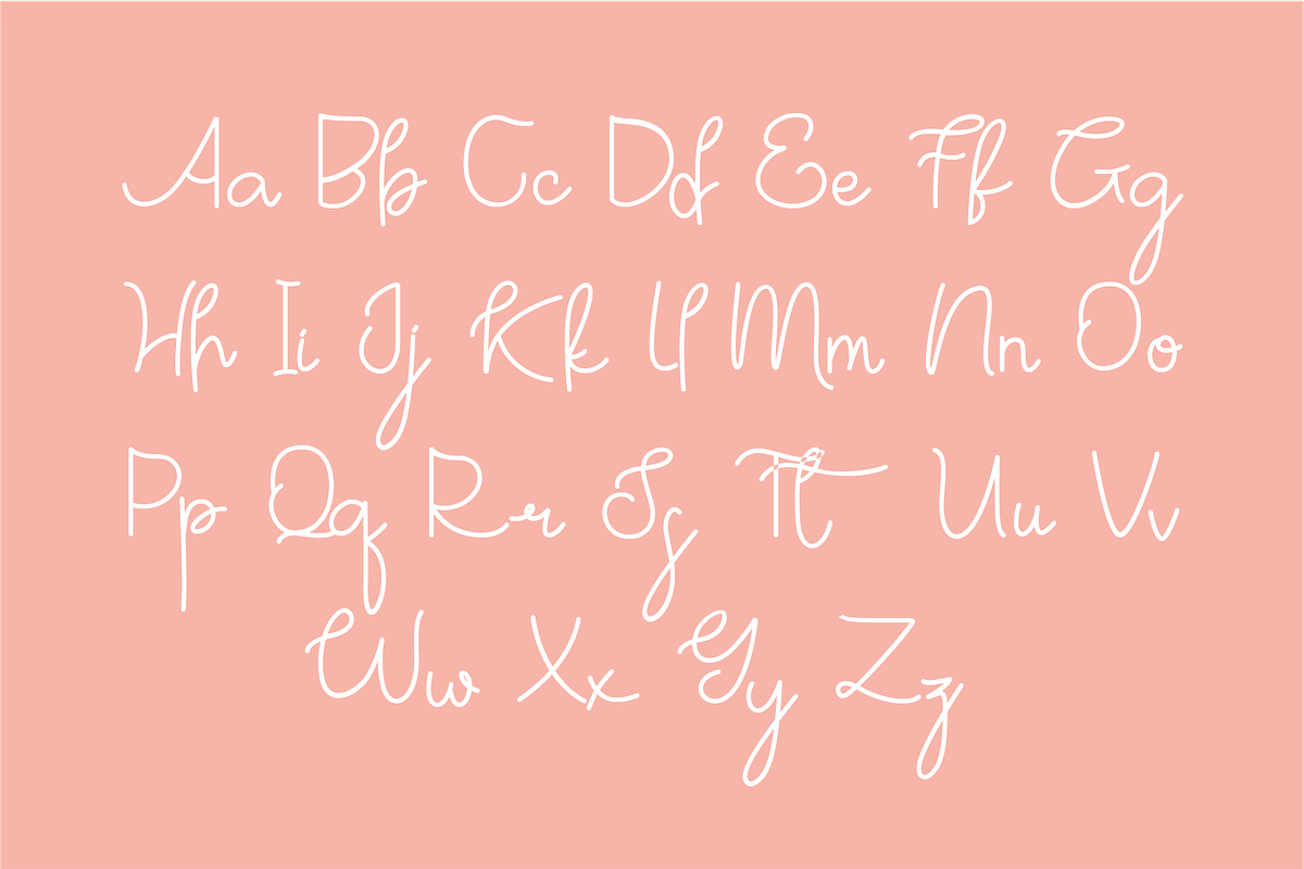 Thalissa Script, a Script Font by Berdansabersama (Photo 2 of 9)