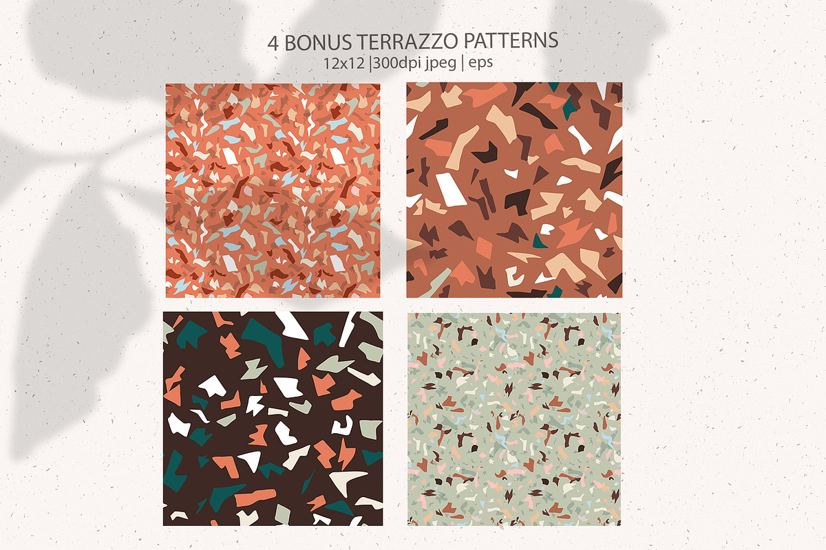 Abstract Botanical Patterns, a Pattern Graphic by Sweet Fig (Photo 6 of 9)