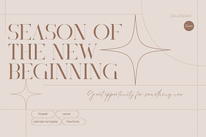 SEASON OF THE NEW BEGINNING _ Canva