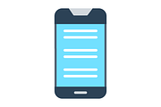 Mobile phone Flat Icon, a Duotone Icon by Pexelpy (Thumbnail 2 of 2)