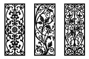 Elegant Lasercut Panel Vector Bundle, an Illustration by yasushie (Thumbnail 16 of 21)