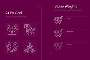Feminist Icons Set, an Outline Icon by Prosymbols (Thumbnail 5 of 8)