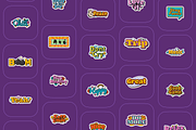Groovy Sticker Element, an Object Graphic by Illustrava (Thumbnail 4 of 9)