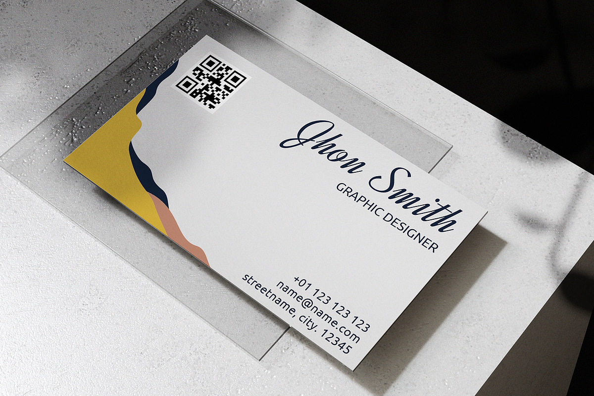 Decorative business card V3, a Business Card Template by EN86-21 (Photo 1 of 3)