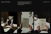 Eclat du Menu : Mockup Collection, an Advertising Mockup by Made by Attic (Thumbnail 2 of 3)