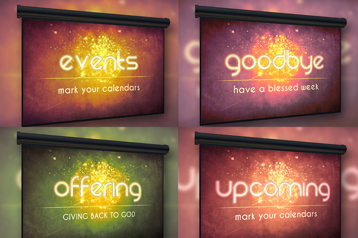 Light Church Slide Photoshop, a Presentation Template by Godserv Designs