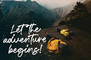 Fentry - Textured Brush Font, a Script Font by StringLabs (Thumbnail 7 of 12)