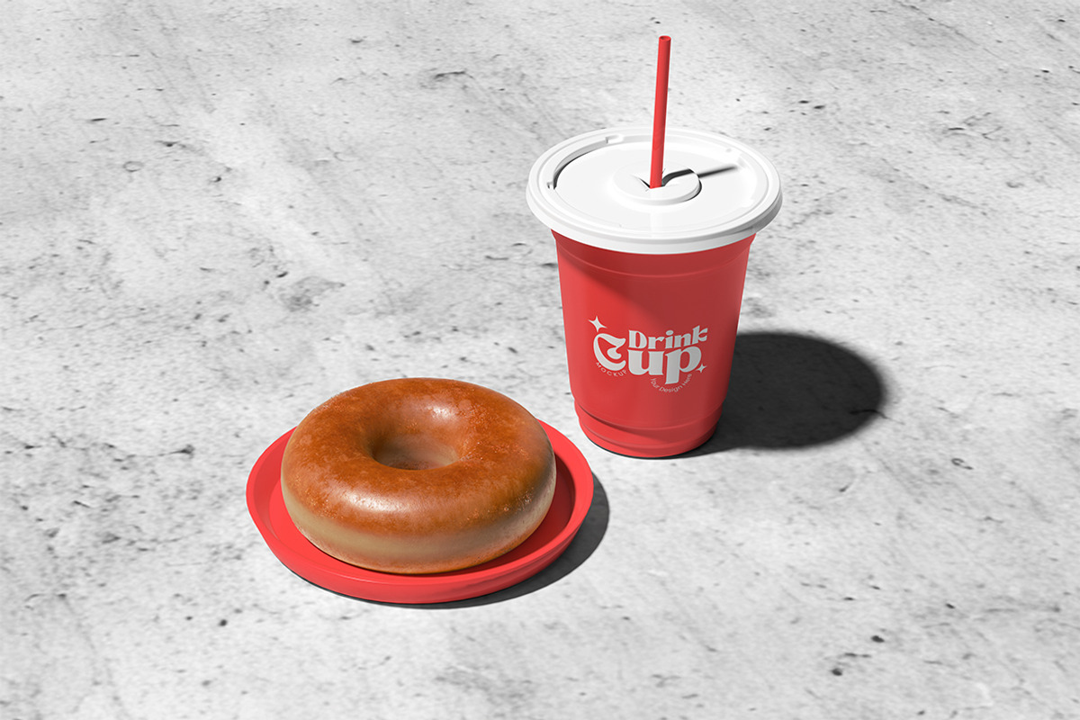 Drink Cup Mockup, a Cups & Container Mockup by HanaSaka_Studio (Photo 3 of 5)