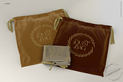 Drawstring Dust Bag Packaging Mockup, a Packaging Mockup by INCDesign (Thumbnail 7 of 9)