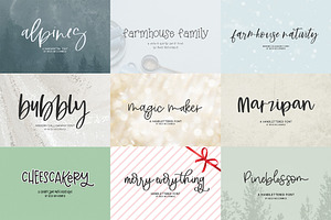 Handlettered Font Bundle