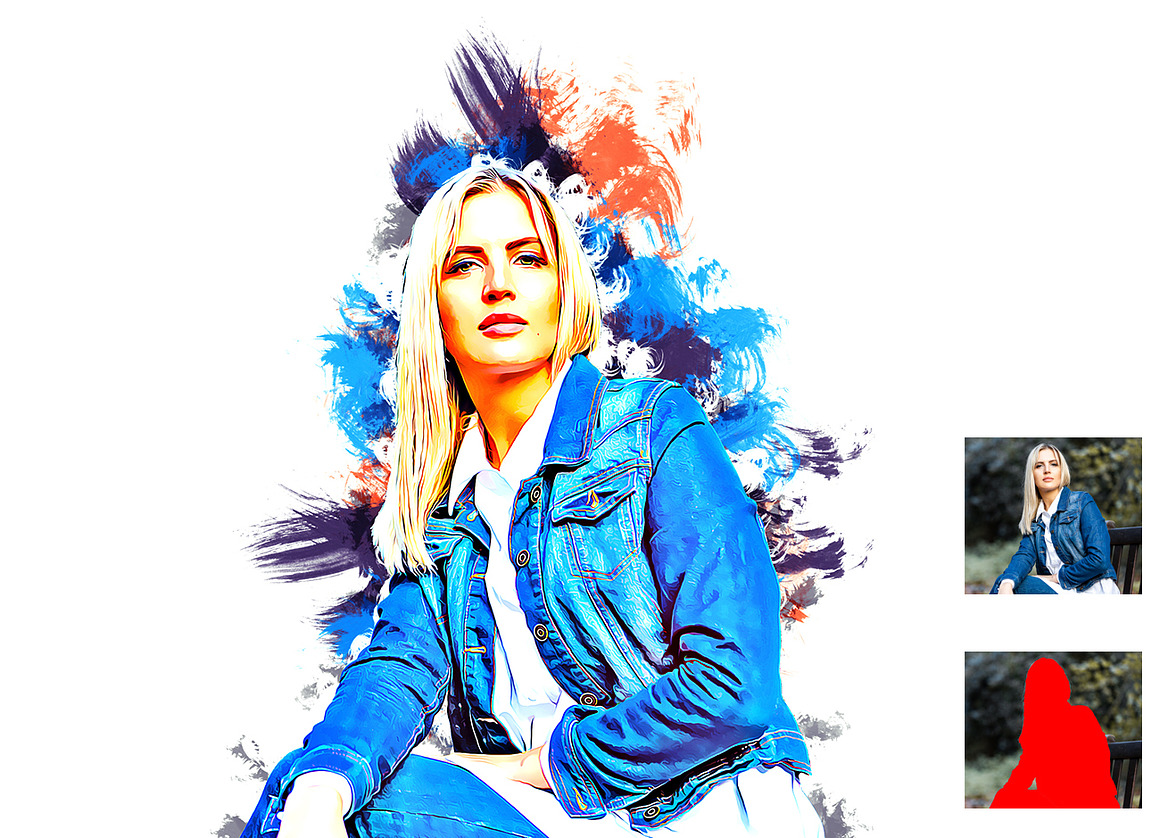 Premium Vector Art PS Action, an Action Add-On by Studio Retouch (Photo 4 of 12)