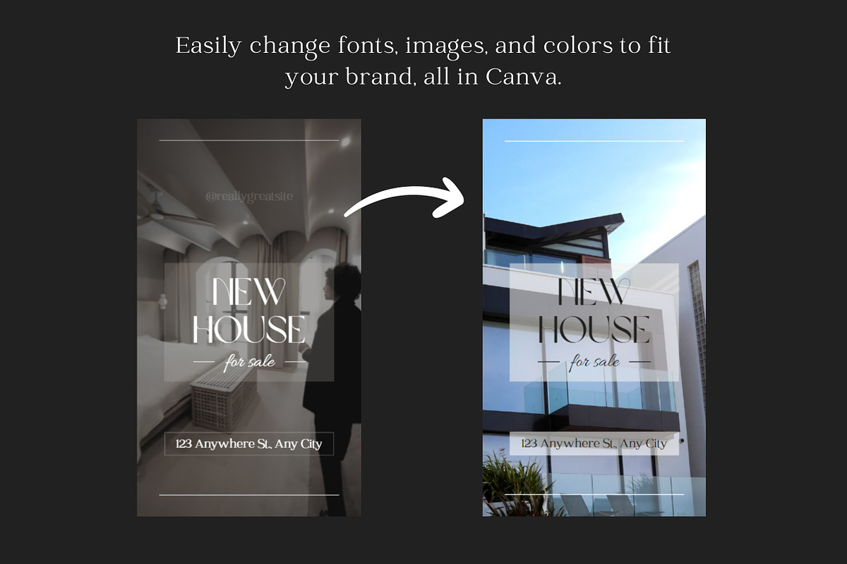 100 Realtor Reel Canva Templates, a Templates & Theme by TemplateCastleStore (Photo 6 of 10)