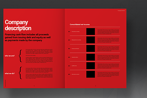 Swiss Style Brochure Template 02