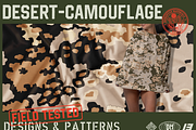 Desert Camouflage Seamless Pattern, a Pattern Graphic by darkmatter_graphicworks (Thumbnail 1 of 3)