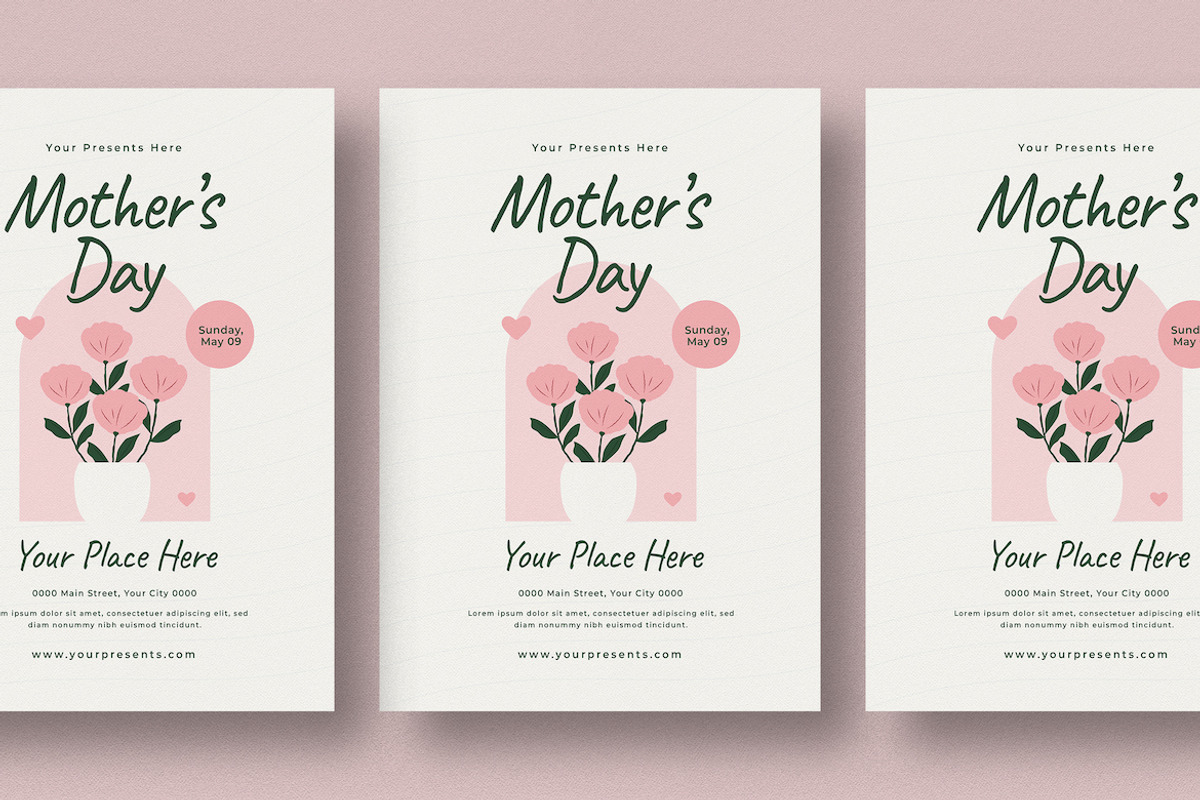 Mother's Day Flyer, a Flyer Template by lilyshop