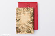 Christmas Music Sheets Junk Journal, a Background Graphic by Markicha Art (Thumbnail 5 of 5)