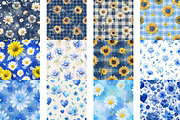 Summer Daisy Seamless Pattern, a Pattern Graphic by Wow Magic (Thumbnail 2 of 2)