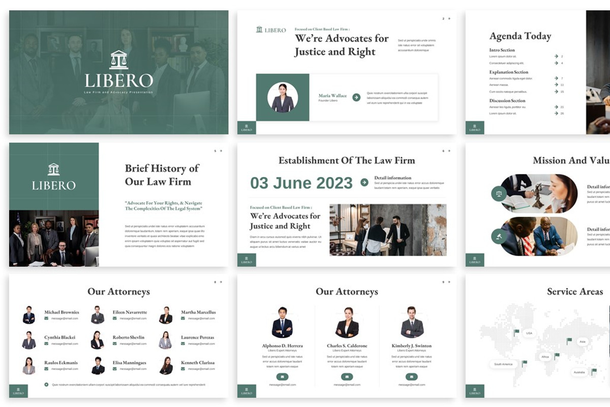 Libero - Powerpoint Template, a Presentation Template by SlideFactory (Photo 2 of 4)