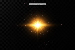 Sun Rays Lighting Effect Png