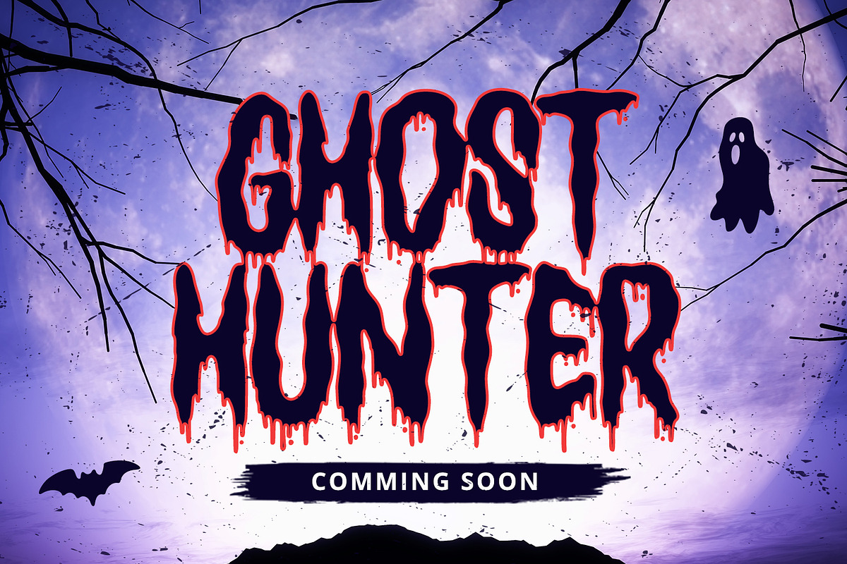 Ghoulies - Horror Display Font, a Sans Serif Font by Alpaprana (Photo 8 of 11)