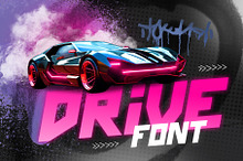 Drive font