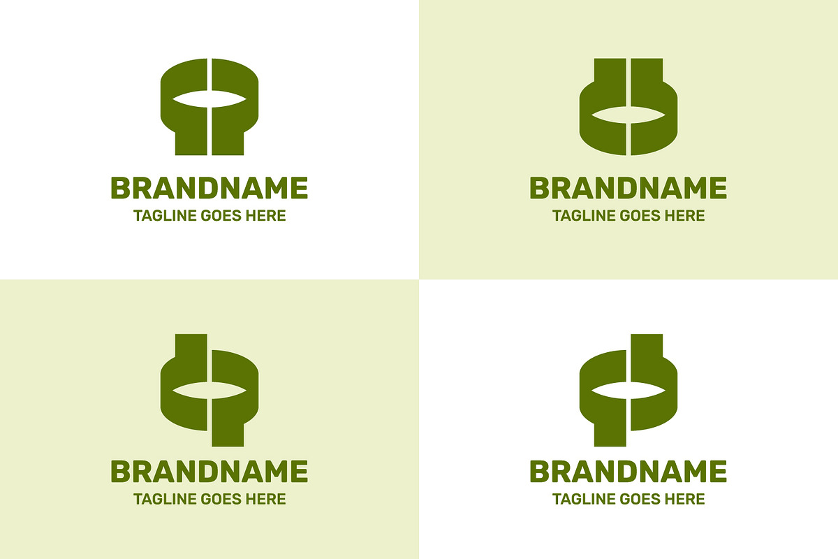 Letters QP DB DP QB Organic Logo, a Branding & Logo Template by Pray Art Design Studio (Photo 1 of 2)