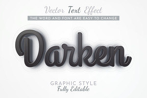 Stroke Black Editable Text Effect, a Layer Style Add-On by rwgusev