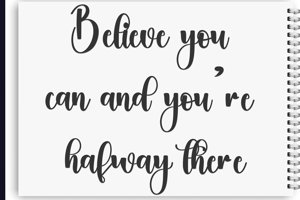 Delightful, a Handwritten Font by FreshTypeINK (Photo 7 of 8)