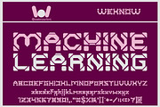 Super Computer font, a Font by weknow (Thumbnail 3 of 5)