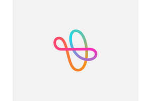 Abstract linear motion logo icon, a Branding & Logo Template by Bureau