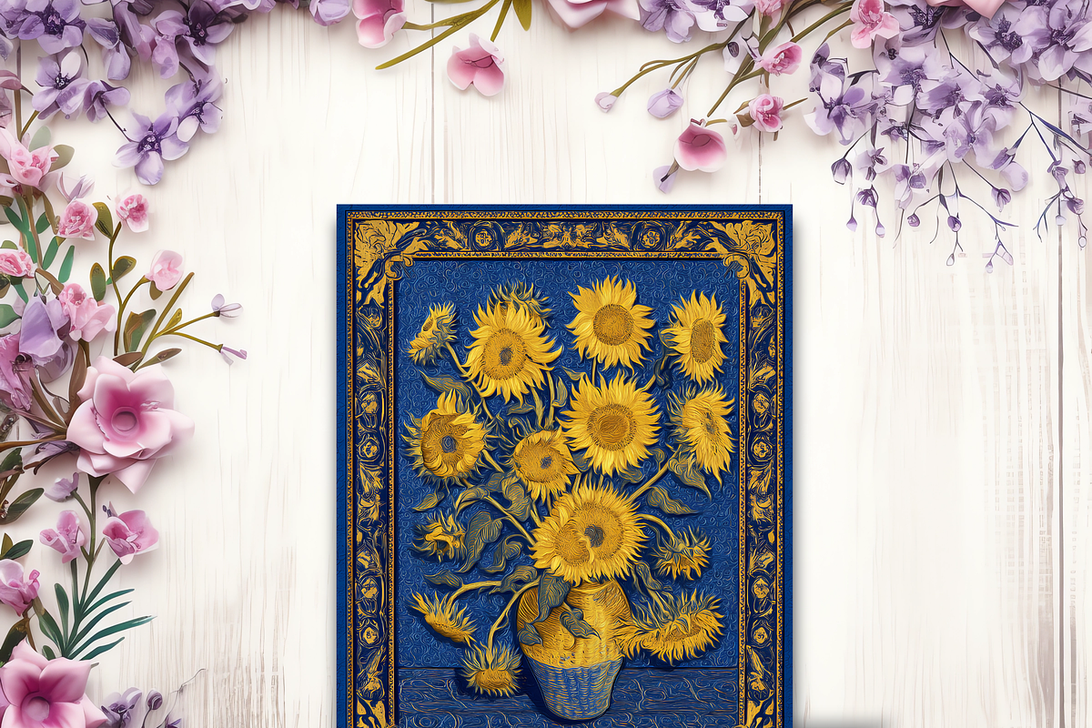 Art Nouveau Blank Book Cover Bundle, a Brochure Template by LA Design (Photo 9 of 10)