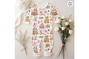 Easter Village Seamless Pattern, a Seasonal Illustration by TitaLivingArt (Thumbnail 9 of 13)