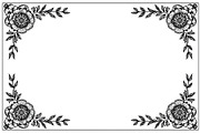 Ornate Floral Vector Frames, an Illustration by musafir_fashion (Thumbnail 2 of 9)